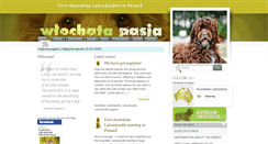 Desktop Screenshot of labradoodle.com.pl