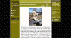 Desktop Screenshot of labradoodle.dk